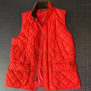 Polo Ralph Lauren Quilted Equestrian Vest EUC